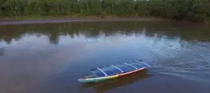 La Amazonía ecuatoriana reduce el ruido en sus ríos con embarcaciones solares y mediciones acústicas innovadoras. Foto: Solar Ecuador.
