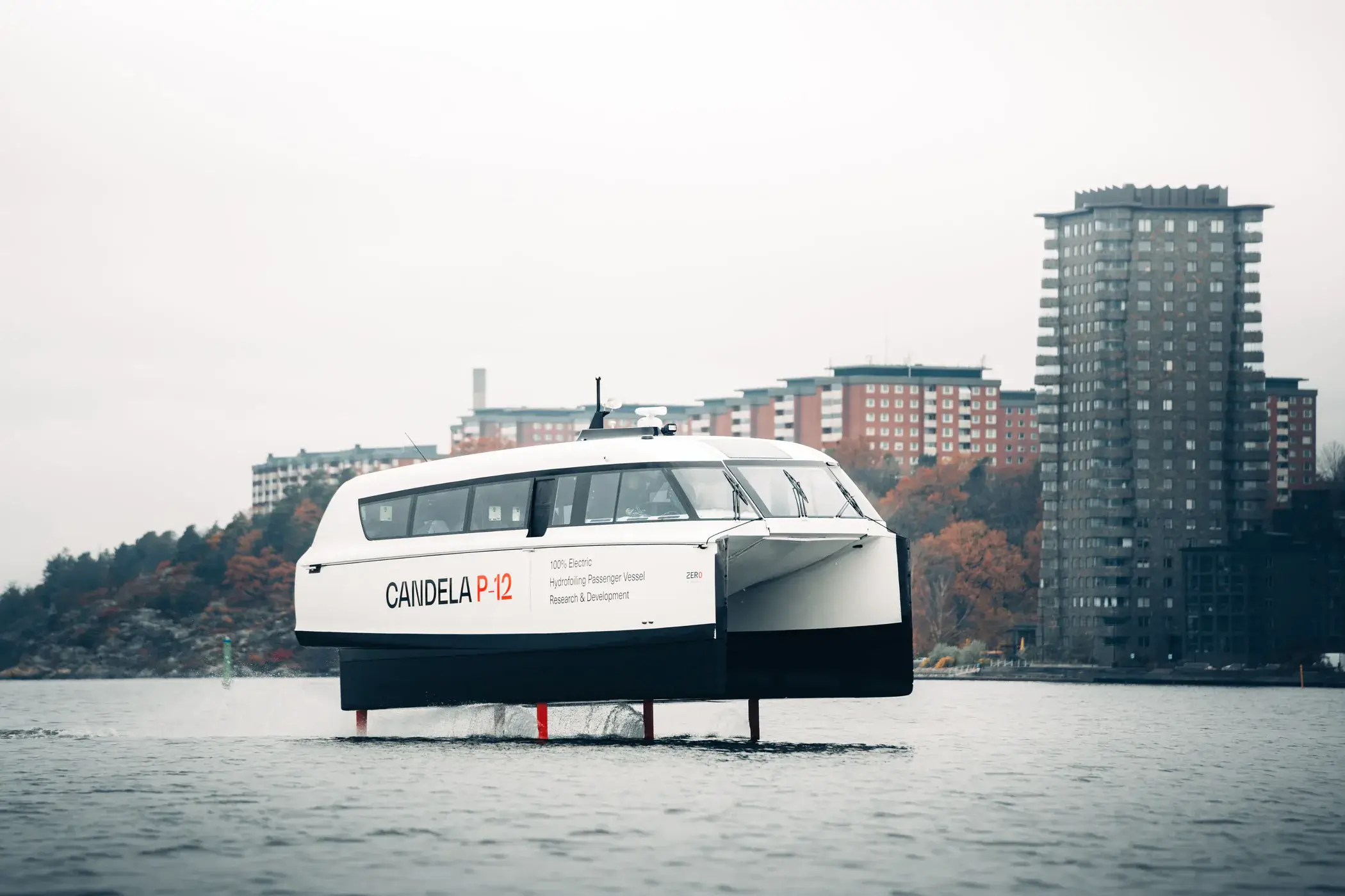 The electric hydrofoil ferry revolutionizing Stockholm: an innovation in urban mobility and sustainability