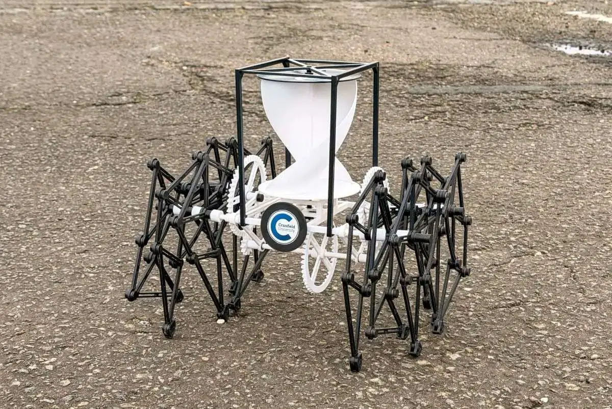 Great Britain: innovative wind-powered robot developed to explore extreme environments without using batteries