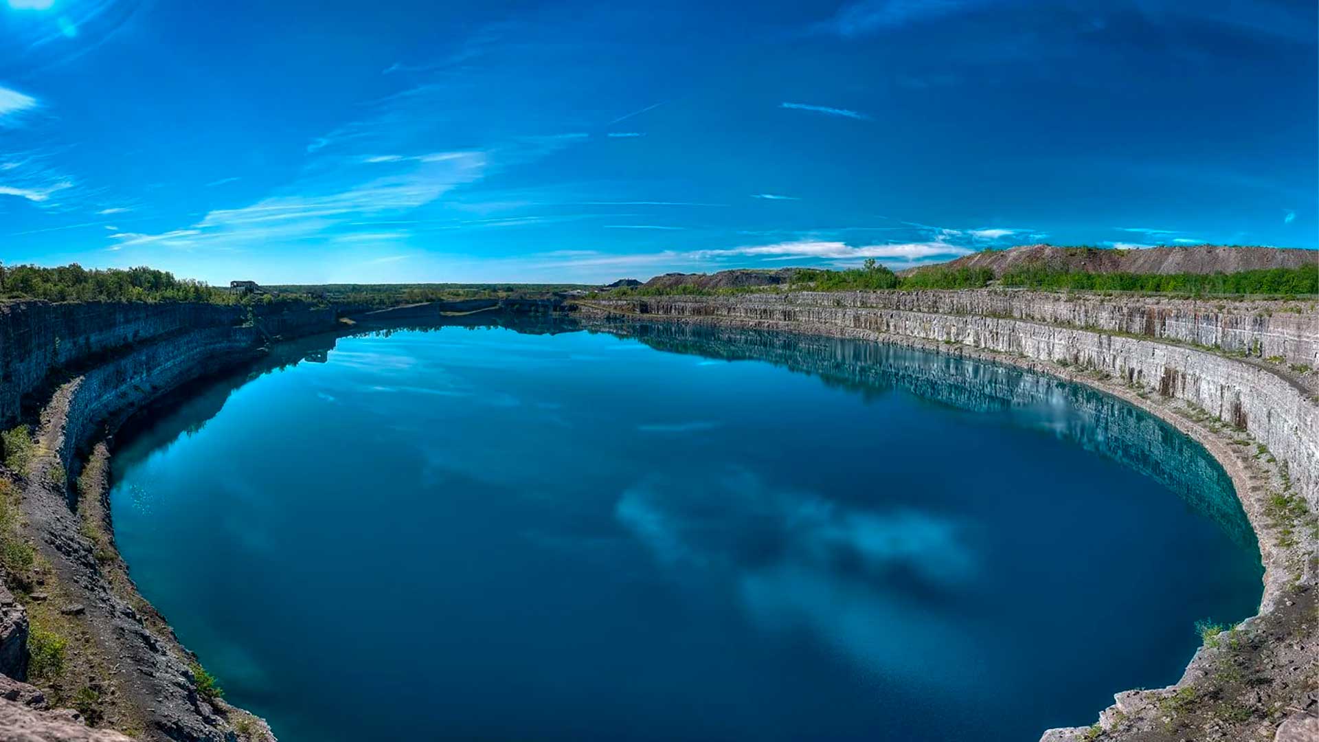 Lake Marmora in Canada, from an abandoned iron mine to becoming a clean hydroelectric battery