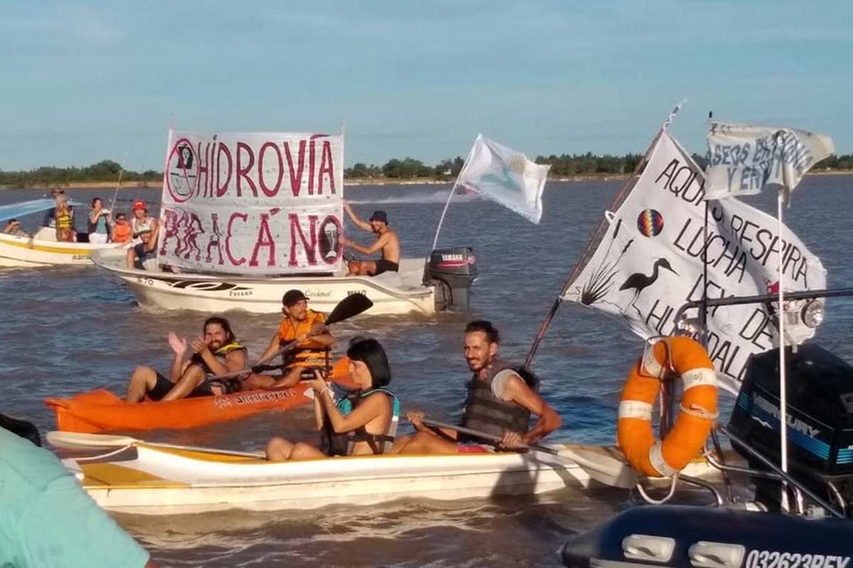 Environmental Paddle for the Paraná: Environmental Organizations Travel 800 km to Defend the River and Its Wetlands