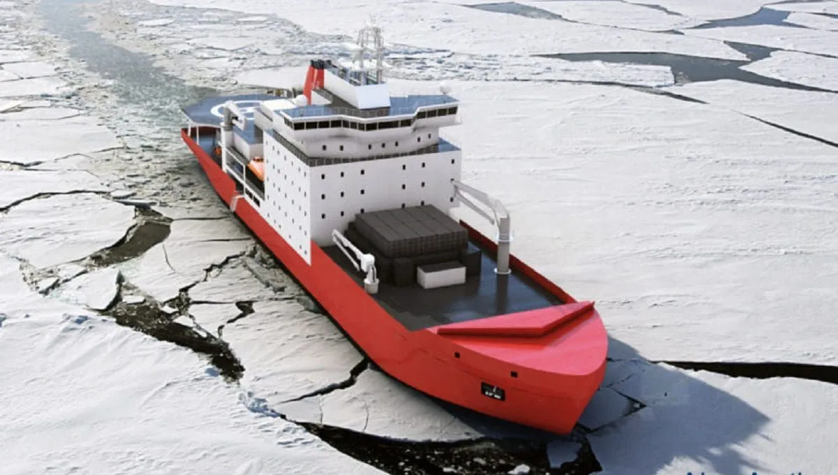 Argentina projeta a construção de um navio polar para fortalecer sua presença científica e logística na Antártida. Diario Uno.