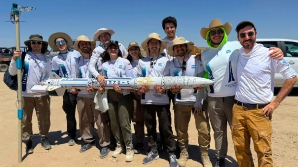 Students from Argentina’s ITBA designed a supersonic rocket to compete with universities in the U.S.