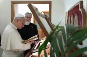El Papa León XIV visitó el Observatorio Vaticano, un espacio donde conviven la ciencia y la conservación ambiental. Foto: Vatican News.