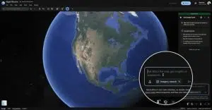 Google Earth AI: the tool that transforms satellite images into decisions to recover nature. Photo: Wired.