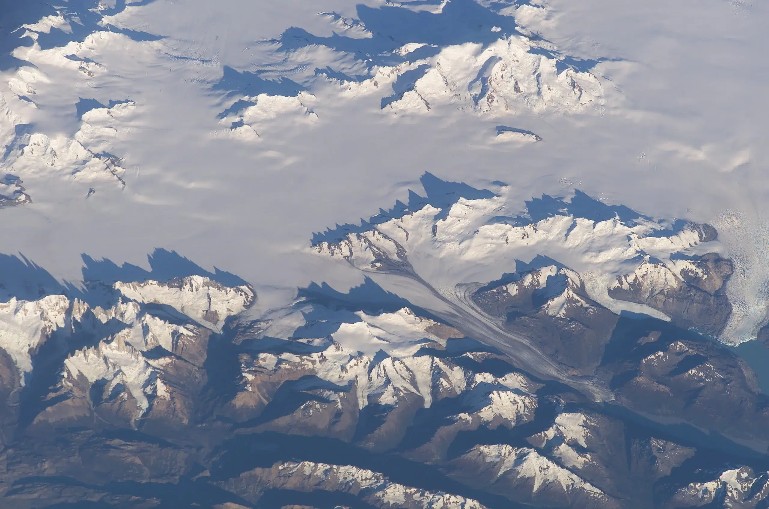 Volcán Lautaro: la ciencia reconstruye su historia y origen volcánico bajo los hielos de la Patagonia. Foto: Ahora Calafate.