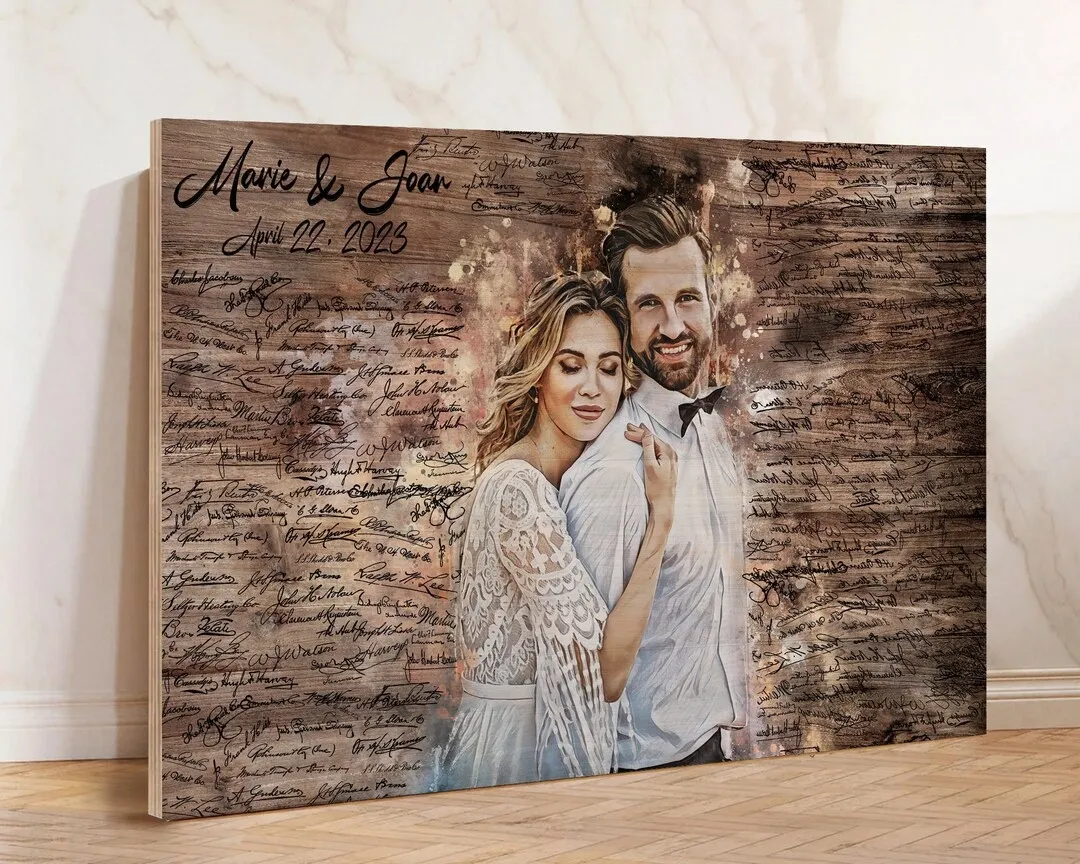 Unique Guest Book Ideas That Will Make Your Wedding Memorable 2 Image