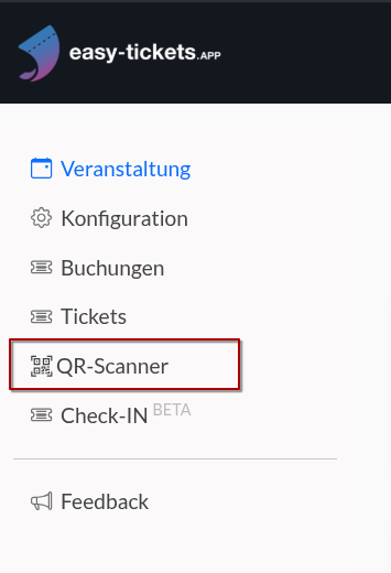 QR-Code Scanner öffnen