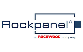 ROCKPANEL ist ein Tochterunternehmen des Steinwolle-Produzenten ROCKWOOL Bild: Logo des Unternehmens ROCKPANEL