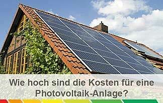 Photovoltaik: Förderung & Kosten