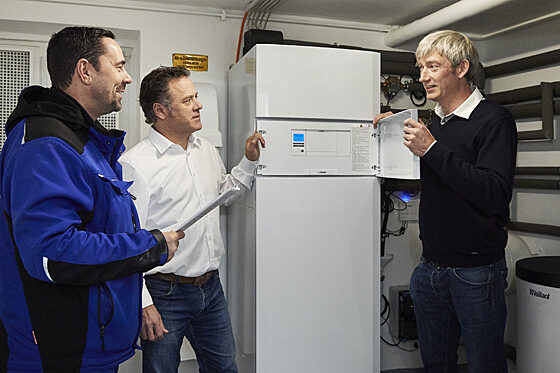 Heizungsmodernisierung mit Vaillant bei Familie Noll Bild: Vaillant Heizungsmodernisierung