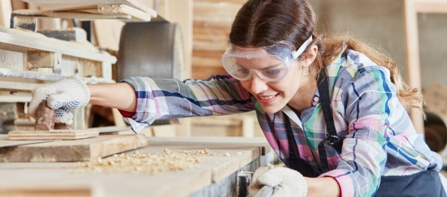 Bild: Frauen sind im Handwerk in der Unterzahl