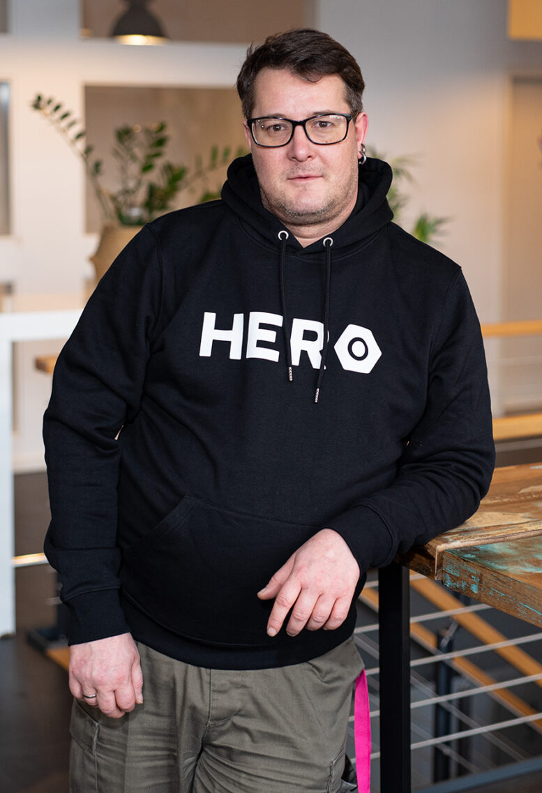 Martin Kluge, Full-Stack Developer bei HERO Software Bild: Martin Kluge, Full-Stack Developer bei HERO Software