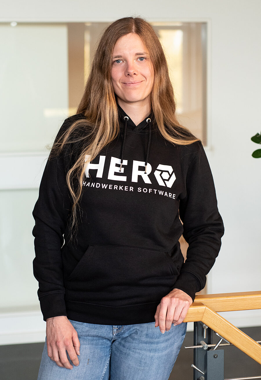 Tina Krohn, Produktmanagerin Webentwicklung bei HERO Software Bild: Tina Krohn, Produktmanagerin Webentwicklung bei HERO Software
