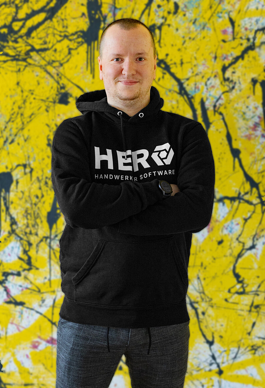 David Wölk, Senior Customer Care Manager bei HERO Software Bild: David Wölk, Senior Customer Care Manager bei Hero Software