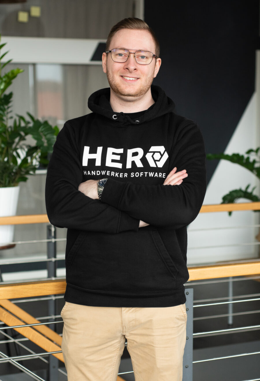 Dennis Fürstner, Sales Manager bei HERO Software Bild: Dennis Fürstner, Sales Manager bei HERO Software