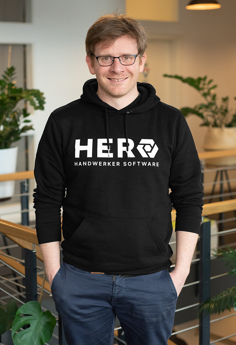 Florian Engler, Senior Full-Stack Developer bei HERO Software Bild: Florian Engler, Senior Full-Stack Developer bei HERO Software