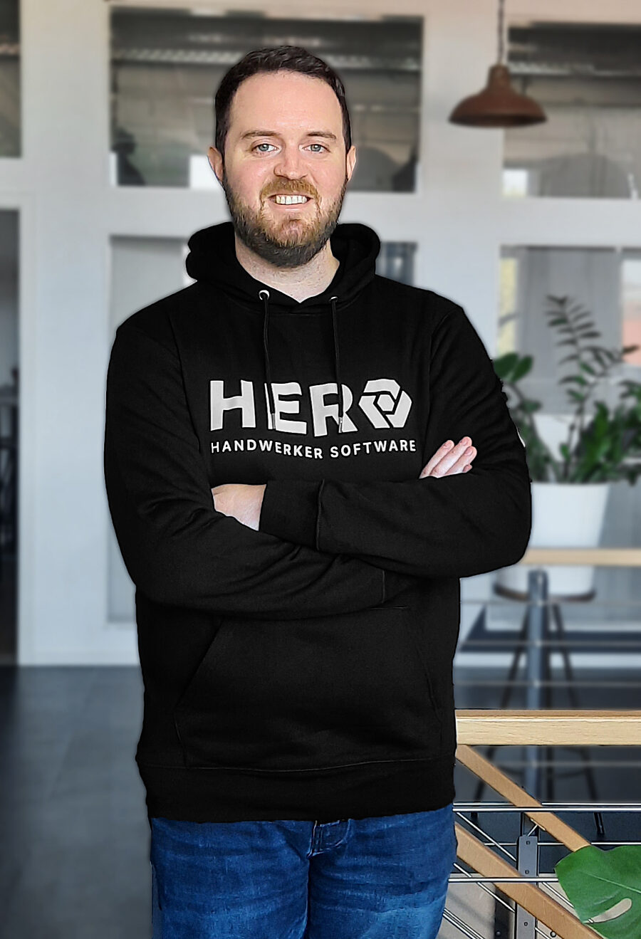 Max Kolb, Full-Stack Engineer bei HERO Software Bild: Max Kolb, Full-Stack Engineer bei Hero Software