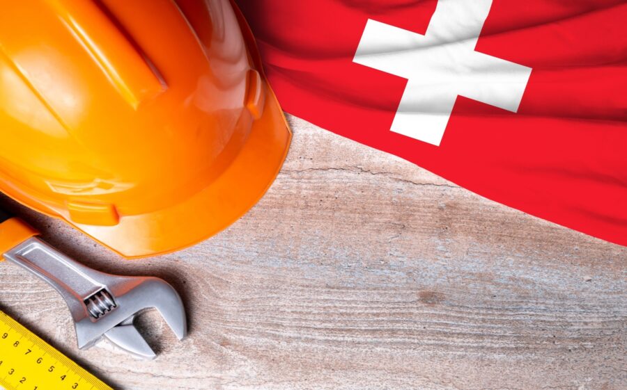 In Sachen Digitales ist die Schweiz gut aufgestellt Bild: Flagge der Schweiz