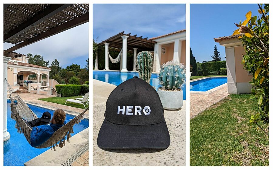 In der Villa in Estoril konnte man es sehr gut aushalten (-: Bild: HERO Workation Eindrücke