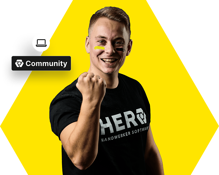 Lerne HERO im kostenlosen Webinar noch besser kennen! Bild: Nimm am kostenlosen Hero Webinar teil