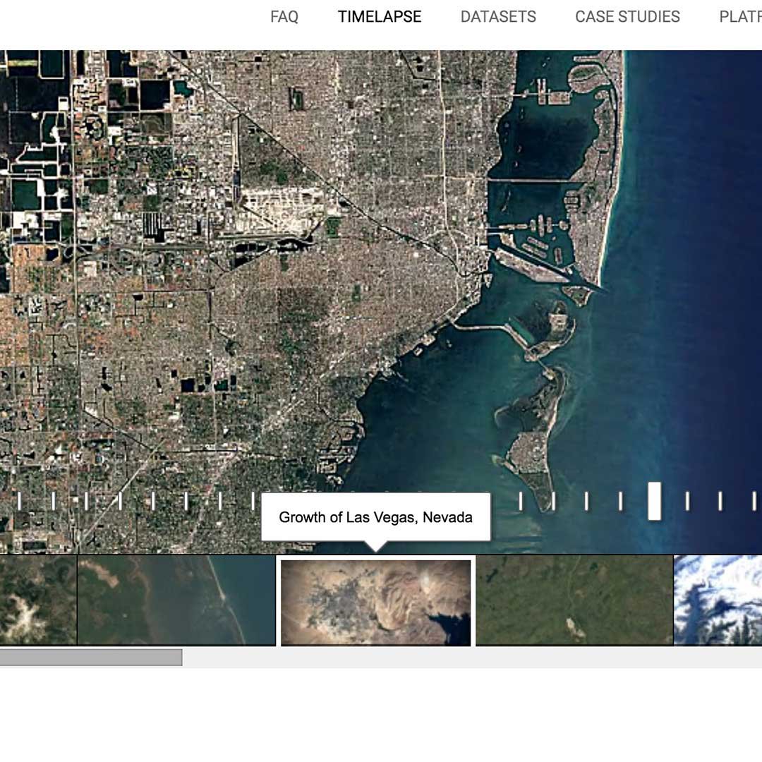 Immagini storiche di Google Google Earth Pro Maps e Timelapse