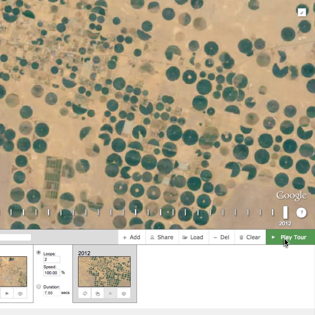 google earth time lapse tool