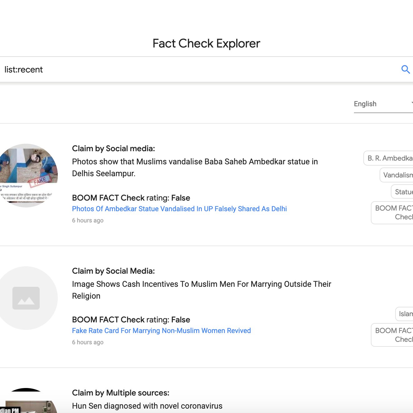 Google Fact Check Tools Google News Initiative