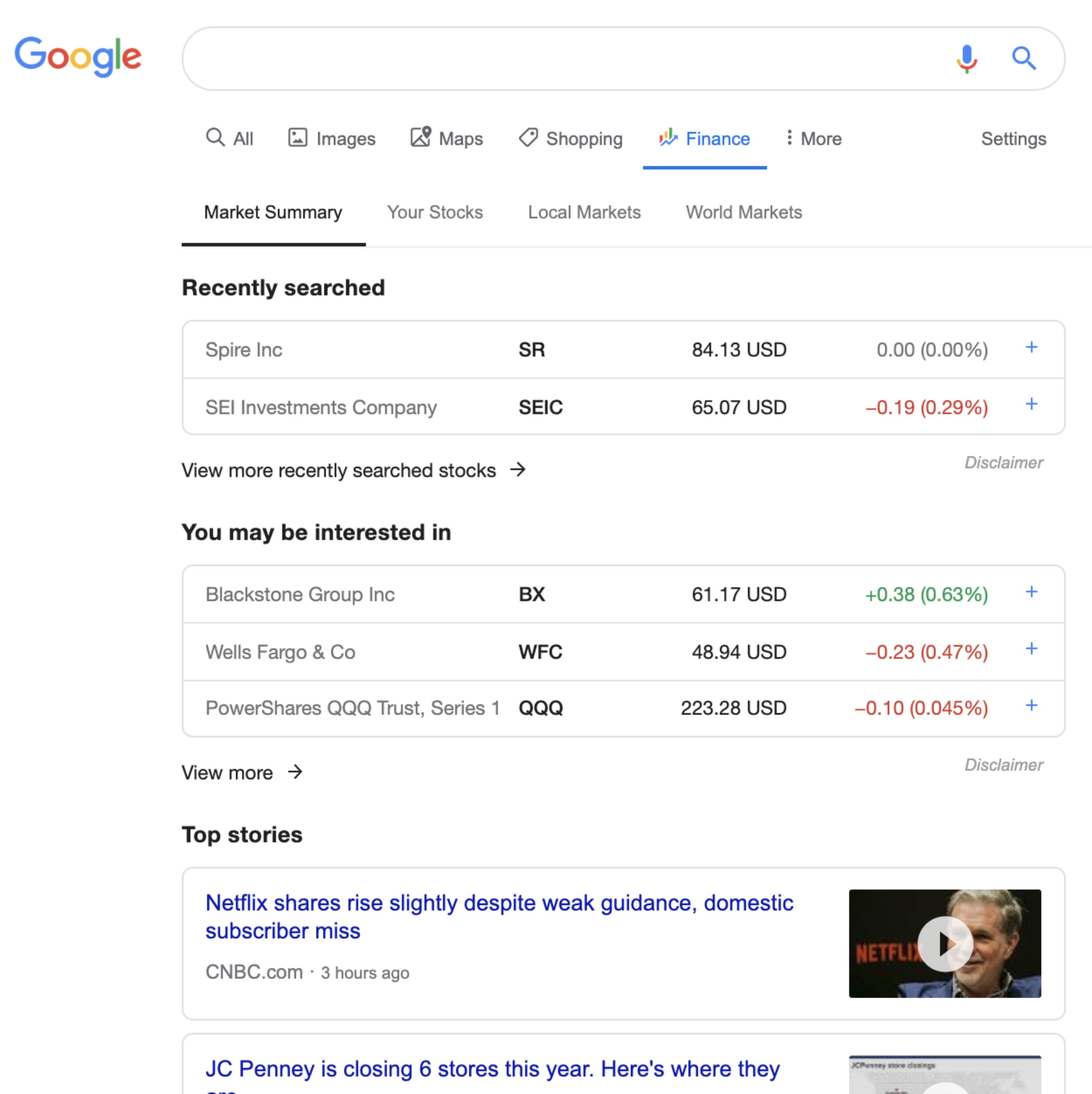 eth google finance