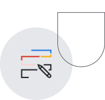 Icônes de crayon traçant des lignes