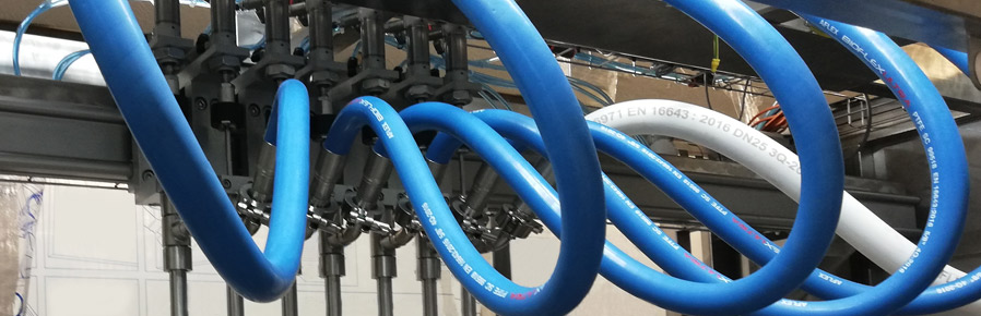 ptfe technologinės žarnos