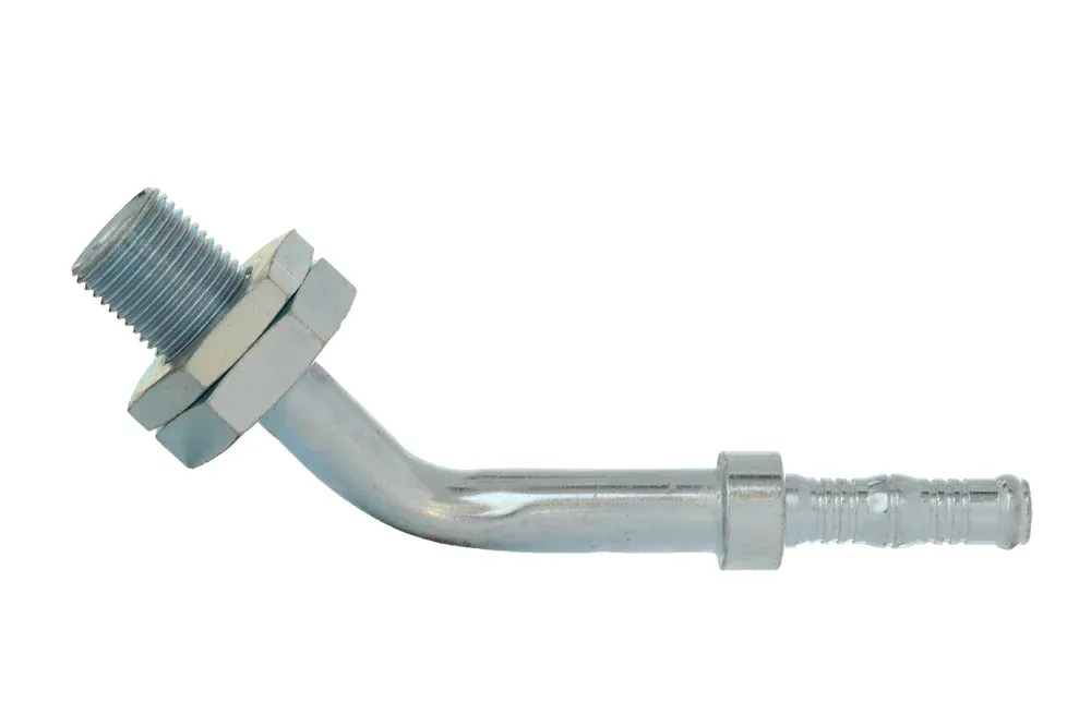 45° skottkobling BURGACLIP med innvendig UNF-gjenge, stål, type 54760