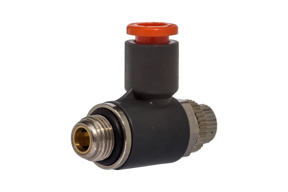 Pneumatisk strupeventil i plast MRF NTB, serie COMPACT "N"