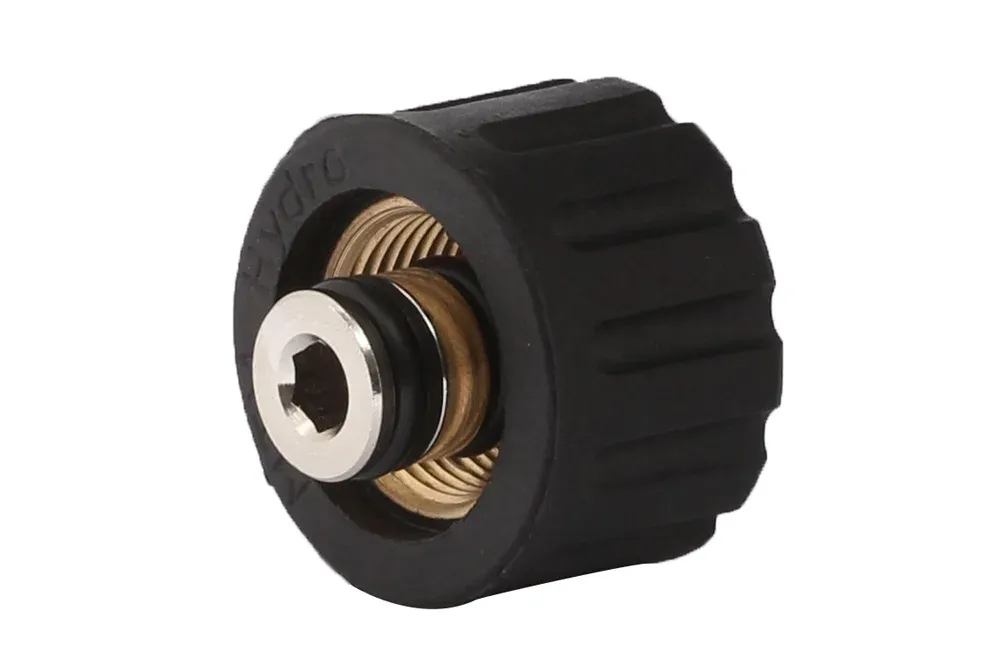 Lang to-delt adapter for høytrykksvaskere, messing