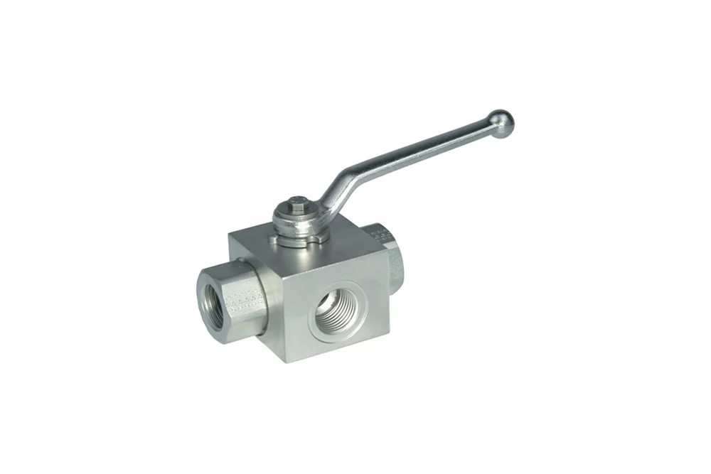 Tredelt hydraulisk ventil "L" med innvendig NPT-gjenge, type SK3L