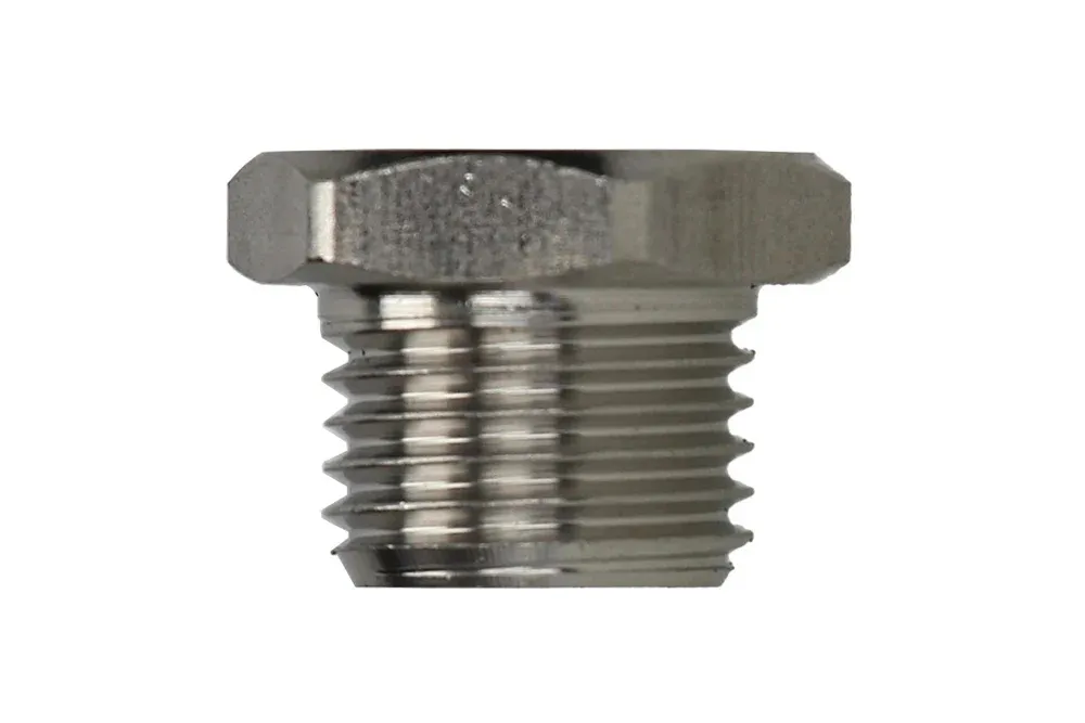 Šešiakampė išorinė BSP sriegio užsukama kištukinė jungtis, nerūdijantis plienas, tipas 62320