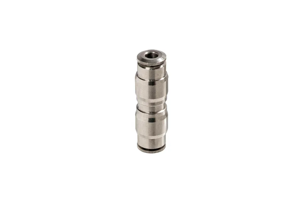 Tiesus PUSH-IN žarnų sujungimas, žalvaris, tipas AI 58040