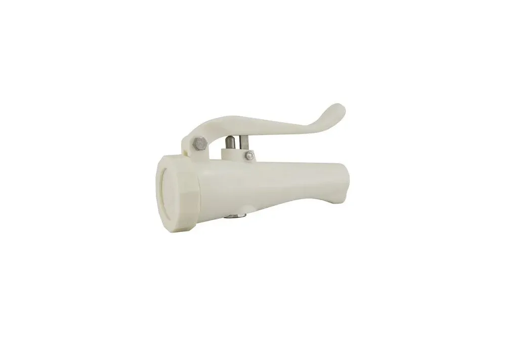 Baltoji dušo galvutė su vidiniu 1/2" BSP sriegiu, AKBO