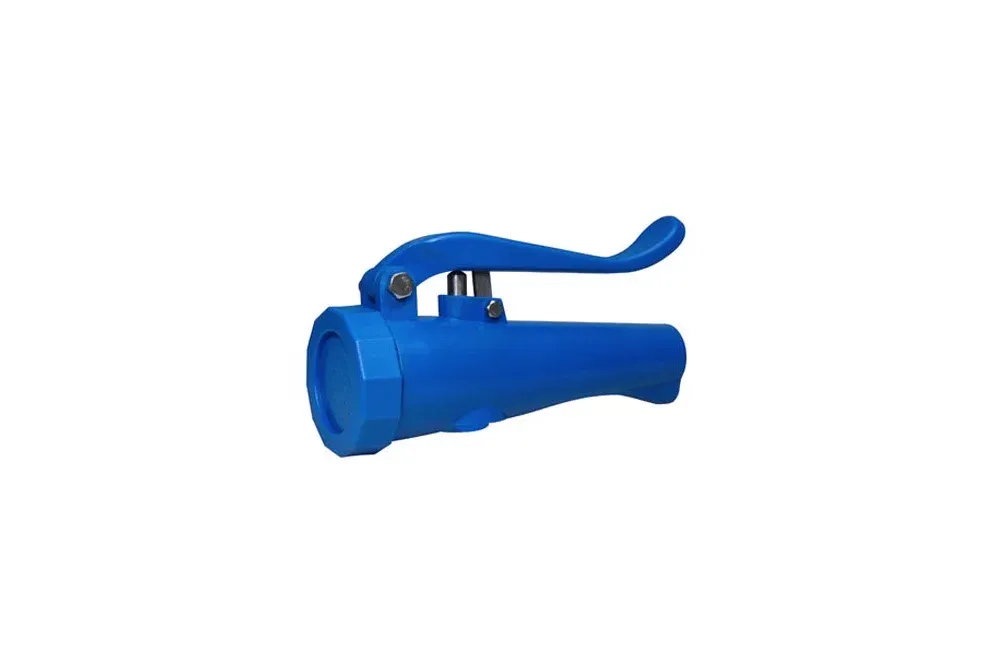 Mėlynas dušo antgalis su 1/2" BSP vidine sriege, AKBO