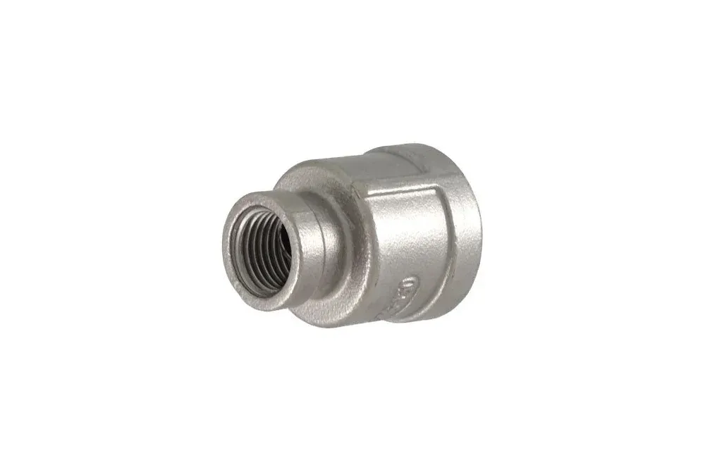 Adapteris purškimo antgaliams su vidine 1/4" BSP / vidine 1/2" BSP sriegtimi, nerūdijantis plienas