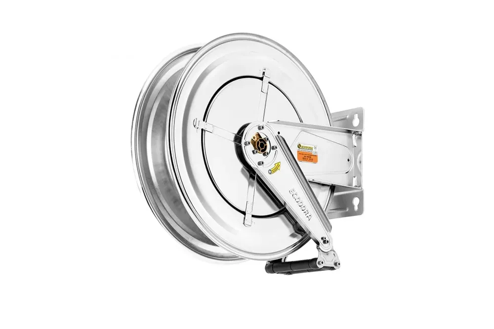 Automatinė būgninė žarna ritė ECODORA E-534, nerūdijantis plienas