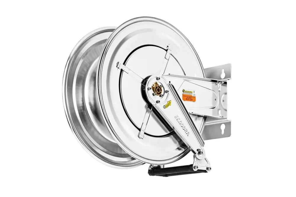 Automatinė ritės vyniojimo mašina ECODORA E-544 žarnai, nerūdijantis plienas