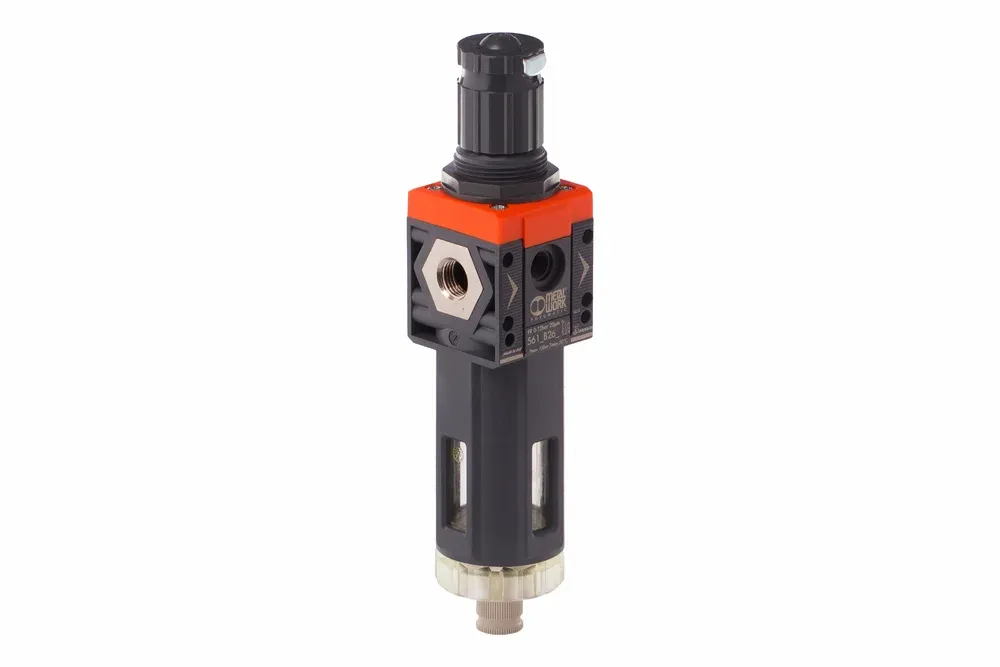 Suspausto oro filtras su reduktoriumi (filtroreduktorius) FR, SYNTESI® serija