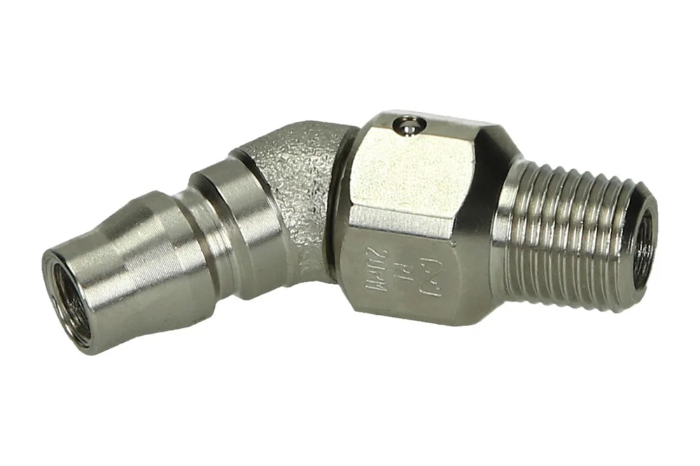NITTO KOHKI ROTARY PLUG kištukas su išoriniu sriegiu