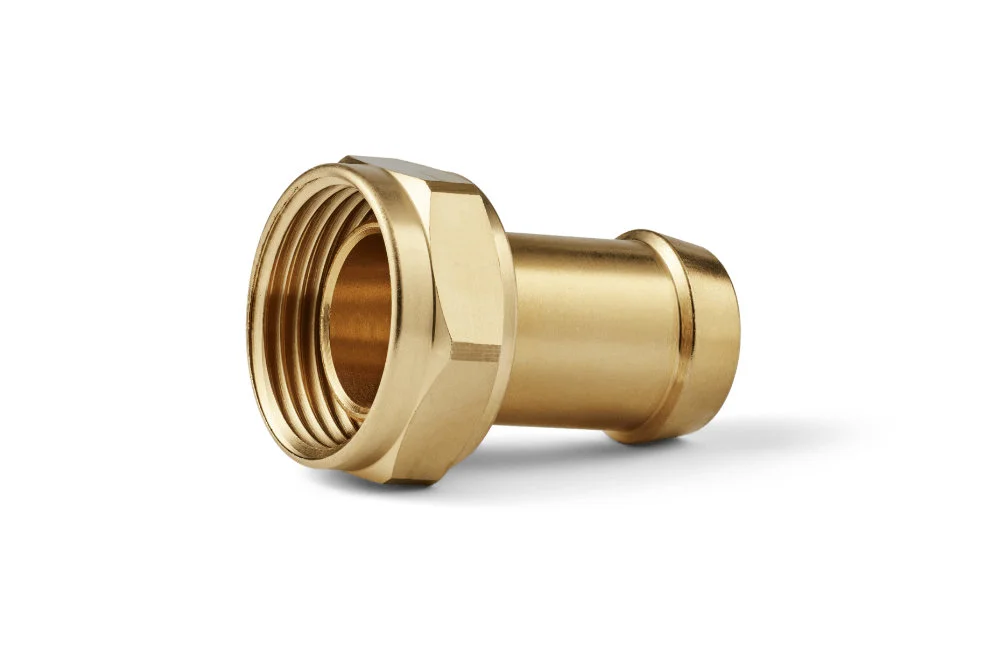 BSP vidinė sriegio antgalis, šešiakampė veržlė, žarnai, žalvaris, NiTO tipas A