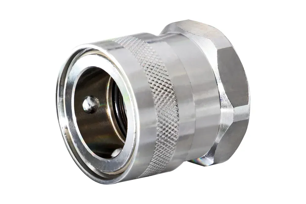 Vandens greitos jungties lizdas NiTO 1" su vidiniu sriegiu, žalvaris