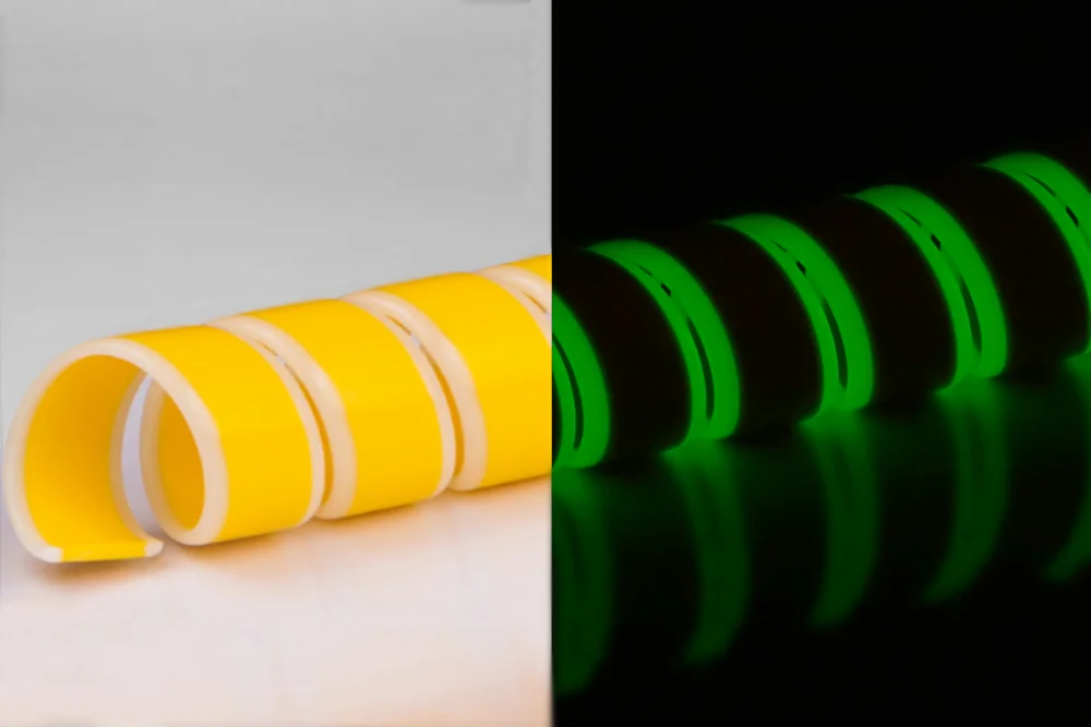 Fotoliuminescencinė spiralė apsauga GLOW