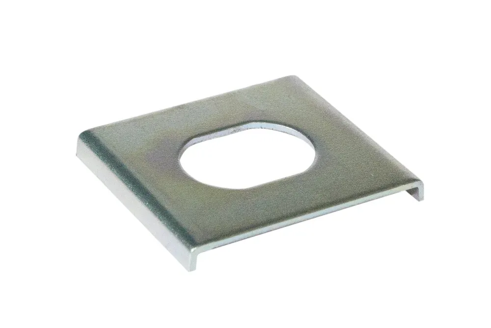 Paketinė apsauginė plokštelė dvigubam DIN 3015 apkabui