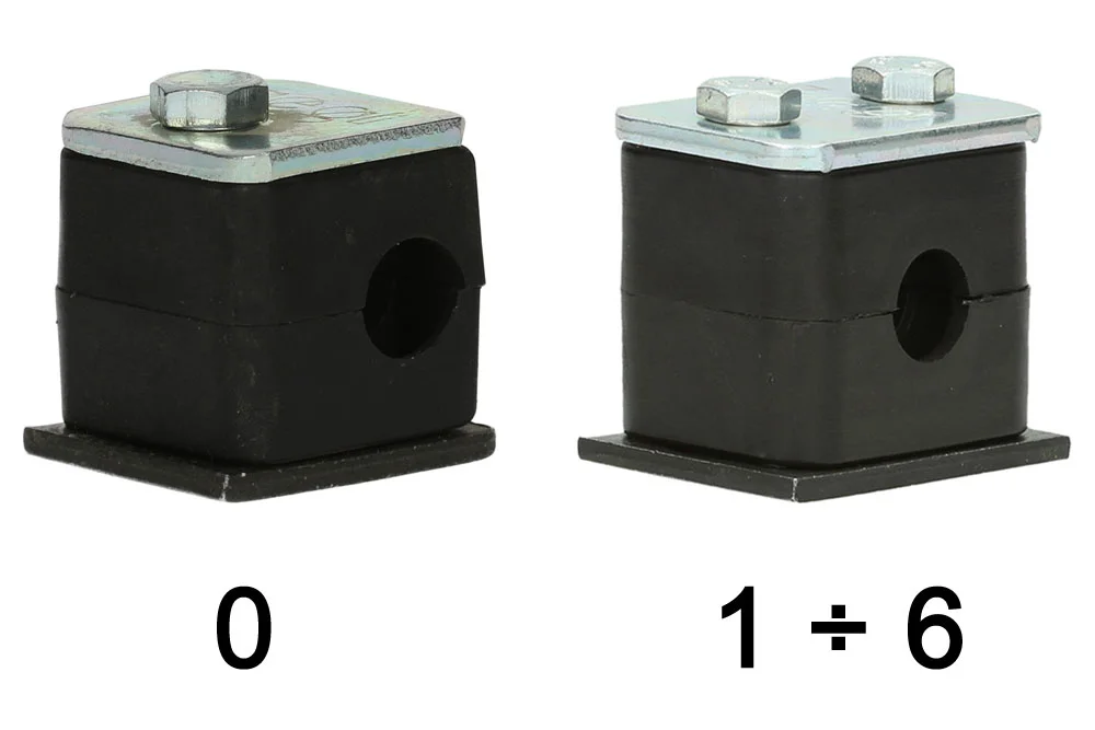 DIN 3015 standarto apkaba, poliamidas, tipas 101