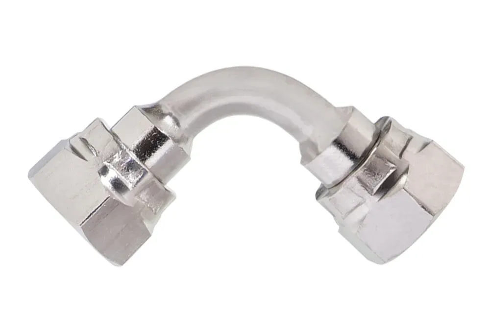 Adapteris 90° su vidine BSP sriegtimi, nerūdijantis plienas, tipas A115